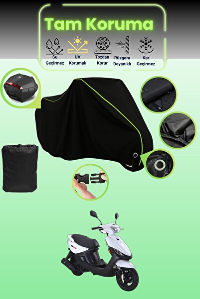 Dokaca Neo Black Neon Corded Fabric Lock and Tail Bag Compatible Rks Rico Com...