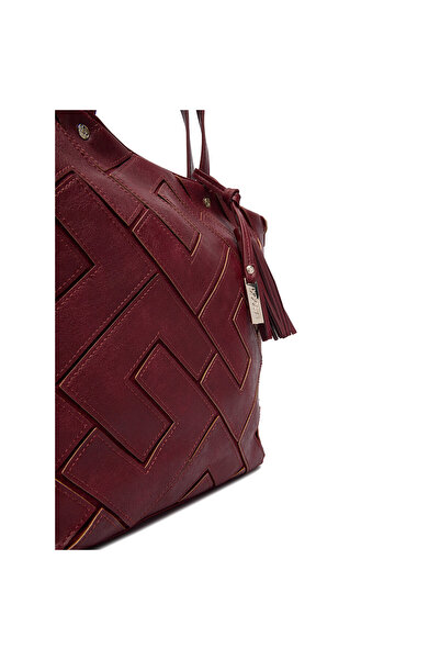 LASOCKI handbag woman burgundy C-MLP-E-025-05