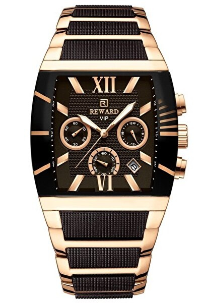 Reward ساعة يد رجالية بسوار معدني RD81040M