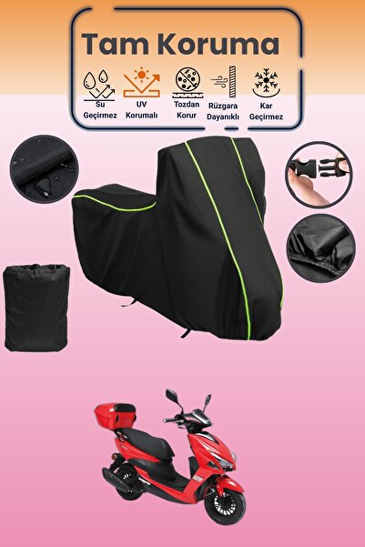 Dokaca Neo غطاء محرك متوافق مع Black Neon قماش مجدّل Kuba Pesaro 125 X، غطاء ...