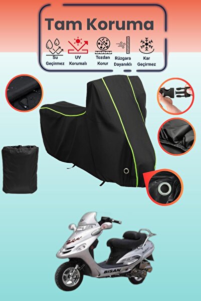 Dokaca Neo Black Neon Corded Fabric Lock Compatible Bisan Pacific 125 Compati...