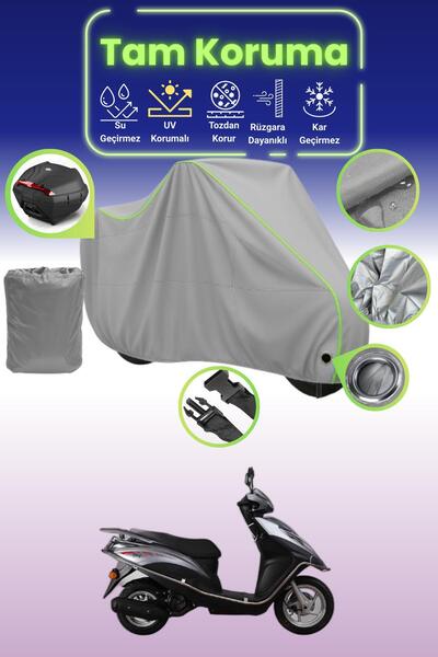 Dokaca Neo Gray Neon Corded Fabric Lock and Rear Bag Compatible Kanuni Mati 1...