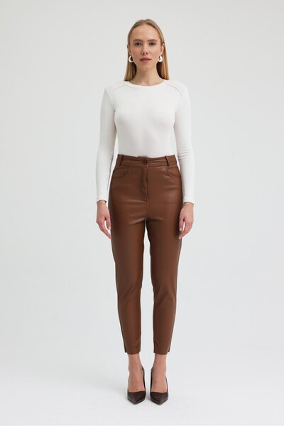 Lijuri Slim leg leather pants 0101 r3-h-k1