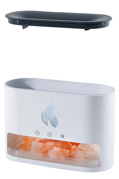 Primo Plus جهاز العلاج العطري باللهب وحجر الملح من دينكس DX2510، مناسب لنمط ح...