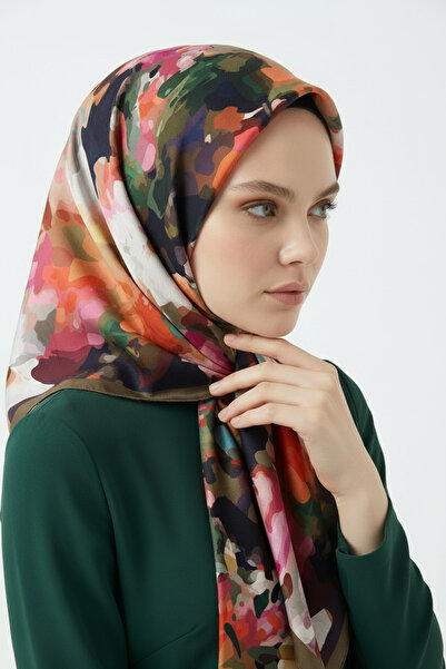 Akel Spring Scarf Camouflage Pastel Pattern