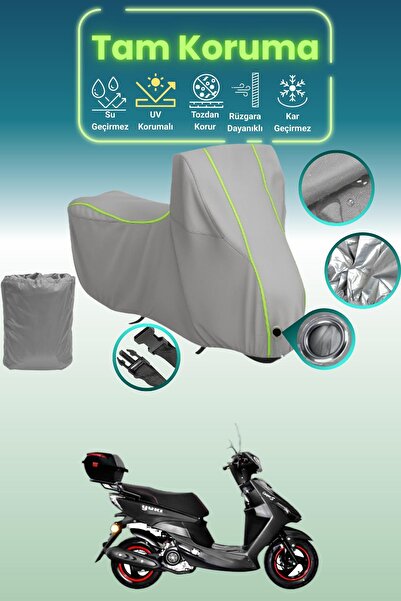 Dokaca Neo غطاء محرك متوافق مع يوكي JJ50QT بيكاسو قماش مجدّل باللون الرمادي ا...