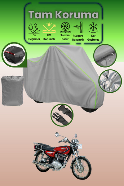 Dokaca Neo غطاء خلفي رمادي نيون قماش مجدّل متوافق مع Kuba Cheetah 180R، غطاء ...