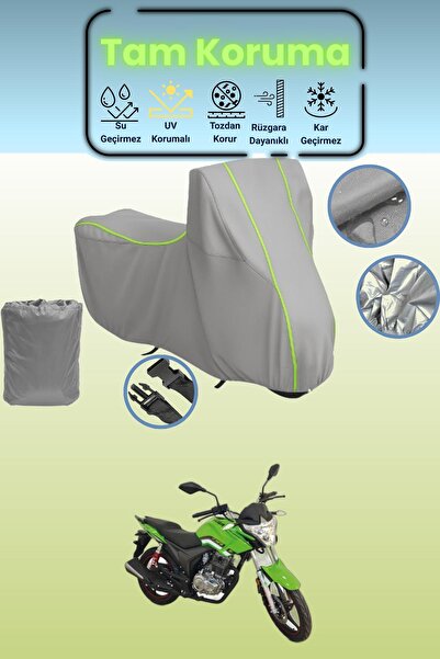 Dokaca Neo غطاء دراجة نارية متوافق مع Gray Neon قماش مجدّل Kuba CR1، غطاء واق...