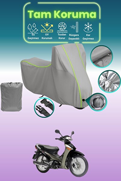 Dokaca Neo غطاء محرك متوافق مع هوندا إنوفا قماش مجدّل باللون الرمادي النيون، ...