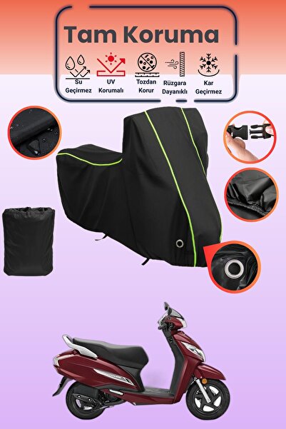 Dokaca Neo غطاء دراجة نارية متوافق مع هوندا أكتيفا 125، غطاء واقي من ماركة Bl...