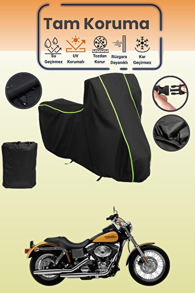 Dokaca Neo غطاء حماية متوافق مع دراجة نارية هارلي ديفيدسون داينا لو رايدر FXD...