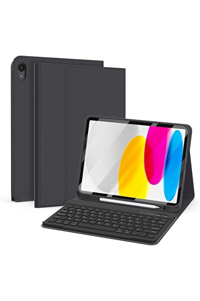 Alstrap Tablet Case with Keyboard and Wireless Pen Holder Compatible with Samsung Galaxy Tab A11 Plus/A9 Plus