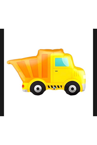 Çemrek Süs Parti Dump Truck Yellow Truck 90 cm