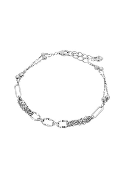 Bijuteria SORELLY Silver Chain and Ball Bracelet
