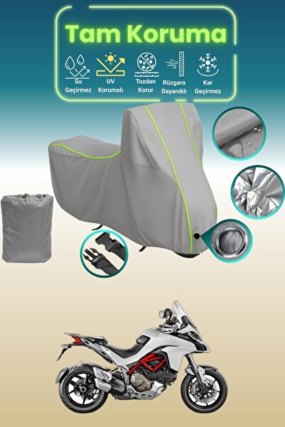 Dokaca Neo غطاء محرك متوافق مع دراجة دوكاتي مولتيسترادا 1200S من نوع Gray Neo...