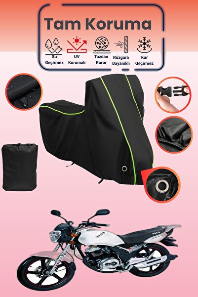 Dokaca Neo غطاء دراجة نارية متوافق مع Bisan Atlas 125، غطاء واقي من ماركة Bla...