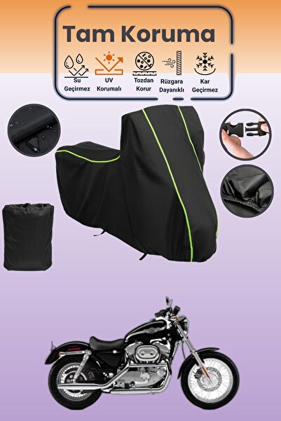 Dokaca Neo غطاء حماية متوافق مع دراجة نارية هارلي ديفيدسون سبورتستر XL883 بال...