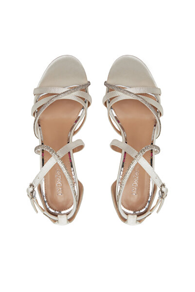 DeeZee Sandals Women Silver KYM-HF-68