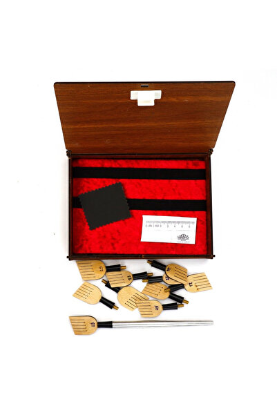 Art Tone M.S. Hat Kalem Seti Ahşap Kutu 21-30mm 11 Parça Set