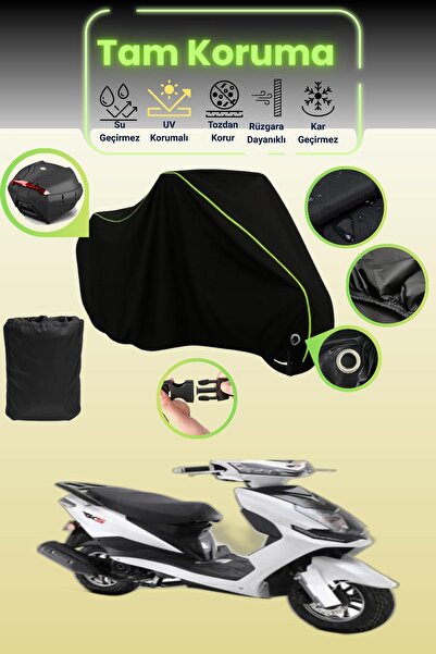 Dokaca Neo قماش أسود نيون قماش مجدّل متوافق مع القفل والشنطة الخلفية RKS Pesa...