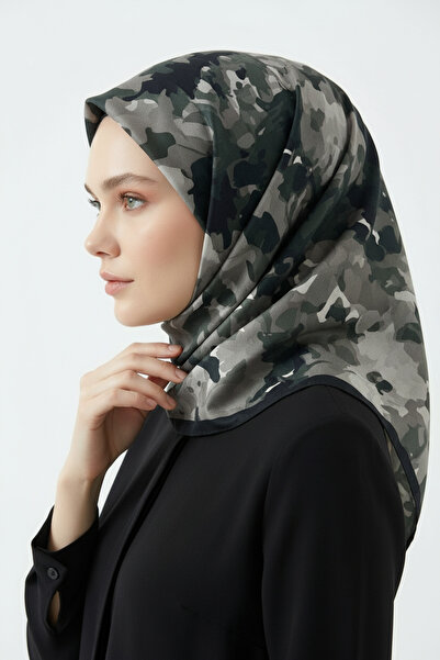 Akel Spring Scarf Camouflage Pastel Pattern