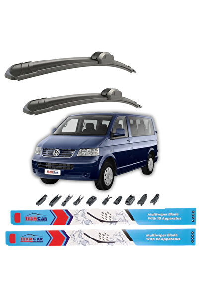 TEAMCAR Ștergătoare de parbriz Volkswagen Multivan T5 SWB (2003–2009) – Set față
