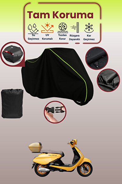 Dokaca Neo حقيبة خلفية باللون الأسود النيون قماش مجدّل متوافقة مع يوكي جيلاتو...