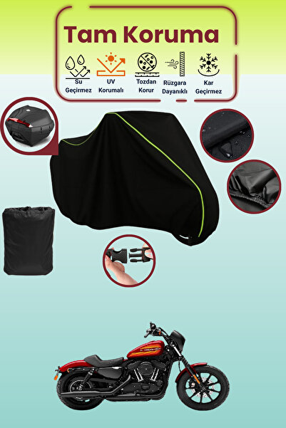 Dokaca Neo حقيبة خلفية باللون الأسود النيون قماش مجدّل متوافقة مع دراجة نارية...