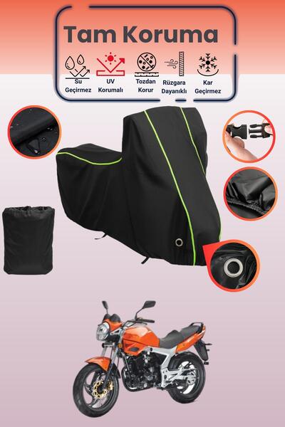 Dokaca Neo غطاء دراجة نارية متوافق مع كانوني جي تي 170، غطاء واقي من ماركة بل...