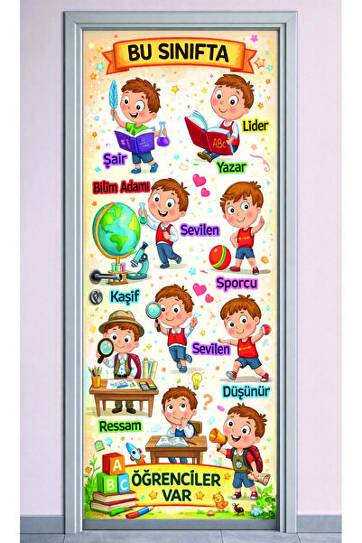 Göktuğ Hediyelik Okullar ve Kreşler Iiçin Kapı Giydirme Tasarımları (model 1)