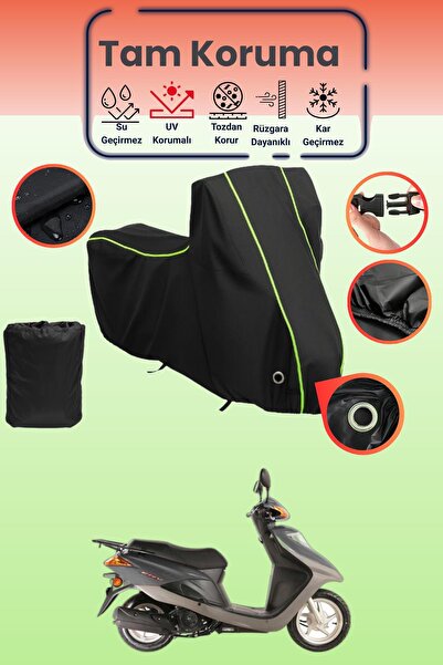 Dokaca Neo غطاء دراجة نارية متوافق مع هوندا فيزي 125، غطاء واقي من ماركة Blac...