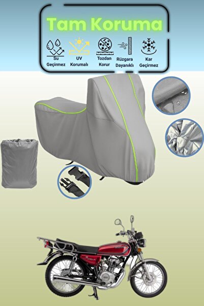 Dokaca Neo غطاء دراجة نارية رمادي نيون قماش مجدّل مونديال 100 متوافق مع موديل...