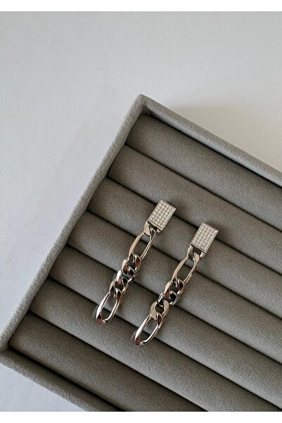 XUPING JEWELRY Special Series Zircon Stone Chain Dangle Xp Silver Earrings