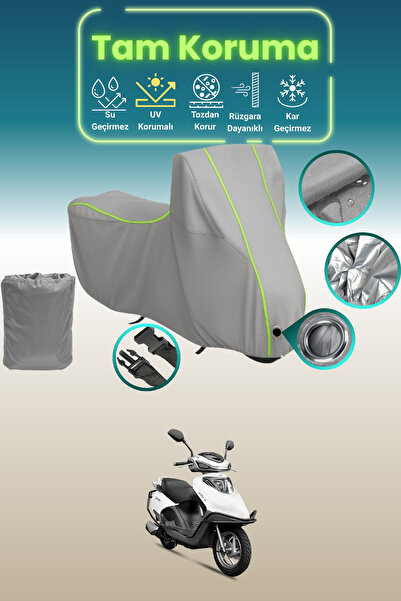 Dokaca Neo غطاء محرك متوافق مع يوكي أكتيف قماش مجدّل باللون الرمادي النيون، غ...