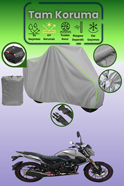 Dokaca Neo حقيبة خلفية رمادية نيون قماش مجدّل متوافقة مع فالكون شارب 170، غطا...