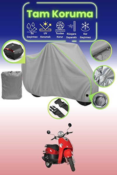 Dokaca Neo Gray Neon Corded Fabric Lock and Tail Bag Compatible Kanuni Pony 5...
