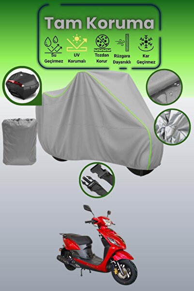 Dokaca Neo حقيبة خلفية رمادية نيون قماش مجدّل متوافقة مع موتولوكس ويند 50، غط...