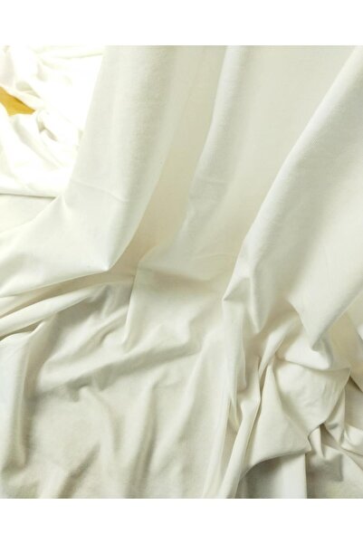 Kumaş Parça Cămăși din bumbac pieptănat în culoarea Ecru (lățime 170 cm x lun...