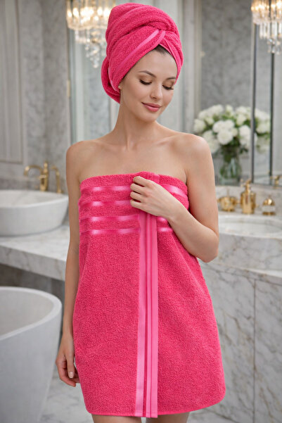 MOON SECRET 100% Cotton 70X140 Bath Towel 550 Gr High Absorbent Soft Texture