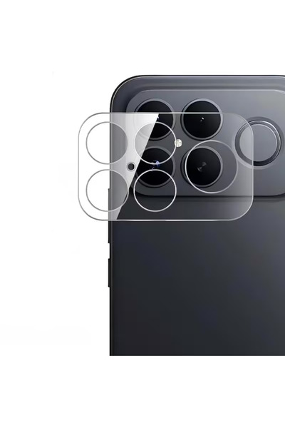 NANOSPACE Tempered hard glass clear lens camera protector compatible for poco...