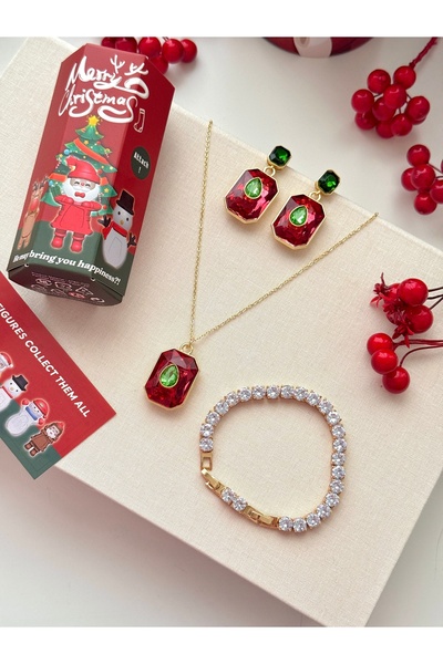 YOUES JEWELRY YILBAŞI HEDİYELİK TAKI KUTUSU 6 ADET ÜRÜN