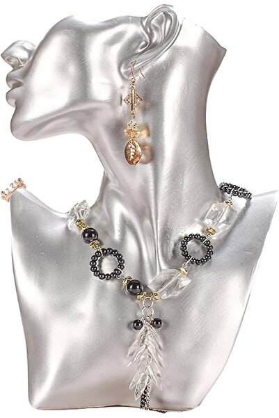 co arma Mannequin head, women's jewelry stand for displays