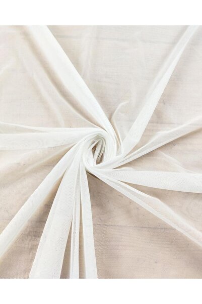 Kumaş Parça Διχτυωτό ύφασμα σε χρώμα εκρού (Πλάτος 170 cm x Μήκος 300 cm)