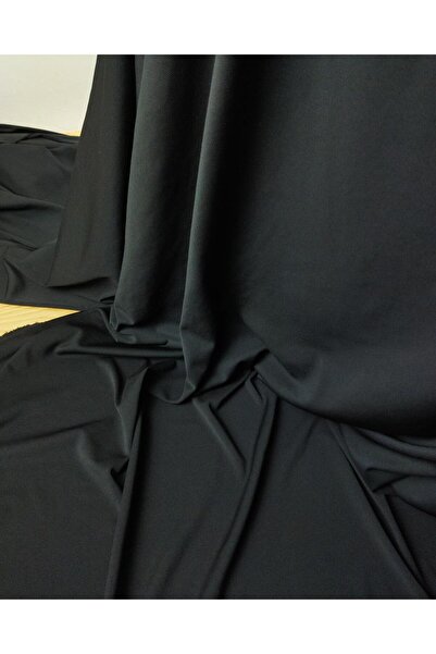 Kumaş Parça Tricou în culoare neagră (lățime 160 cm x lungime 240 cm)