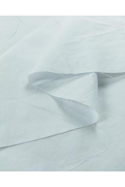 Kumaş Parça White Color Cotton Poplin Fabric (Width 140 cm X Length 250 cm)