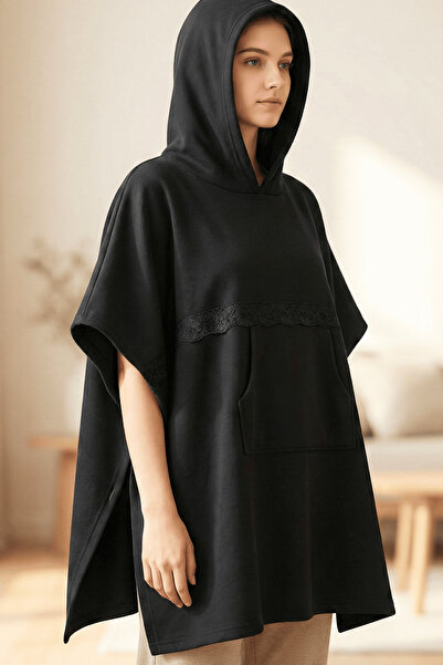 Attolya Sweat, Plush Poncho, Women's Plush, Fleece, Wearable Blanket, Poncho,...