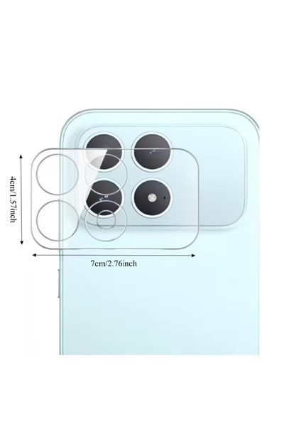 NANOSPACE Tempered Hard Glass Clear Lens Camera Protector Compatible with Poc...