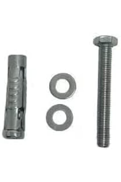 Raco مسمار تثبيت من الفولاذ المقاوم للصدأ، مسمار تمدد محمي للخرسانة (2، 8 مم)