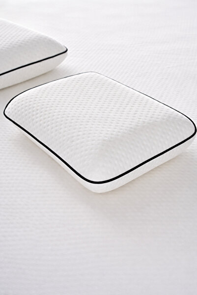 İz Home Aero Comfort Yastık | 3D Air Mesh Örme Kumaş | 40x60 cm | 600 GR Nano Silikon Dolgu