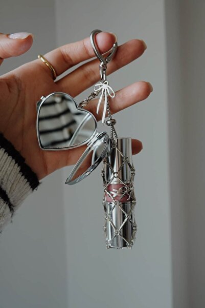 Minimo Lip Gloss Aynalı Çanta Charmı